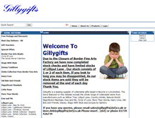 Tablet Screenshot of gillygifts.co.uk
